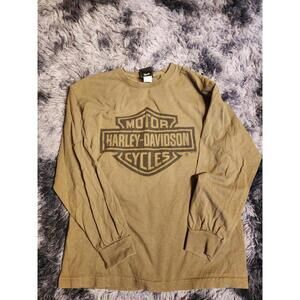 Harley-Davidson Long Sleeve T-Shirt Medium Laconia Meredith New Hampshire